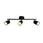 Nordlux Explore 3 Metall und Ceramic Schwarz | Geeignet für 3x GU10