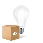Lot 4x Philips Corepro LED Ampoule E27 Poire Dépolie 17.5W 2452lm - 865  | Remplacement 150W