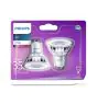 Lot 2x Philips MASTER LED Spot Classic GU10 PAR16 3.5W 265lm 36D - 830 Blanc Chaud | Équivalent 36W
