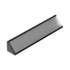 Topmet LED Profil CABI12 E slide - 1m - Complete set - Noir