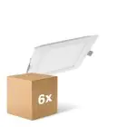 Lot 6x Ledvance Spot Encastrable LED Carré SQ210 18W 1530lm 120D - 840  