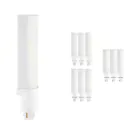 Lot 10x PL-C LED 5.2W 650lm - 830  | Remplacement 18W