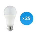 Lot 25x Classic LED E27 Poire Dépolie 9.5W 1055lm - 840  | Remplacement 75W